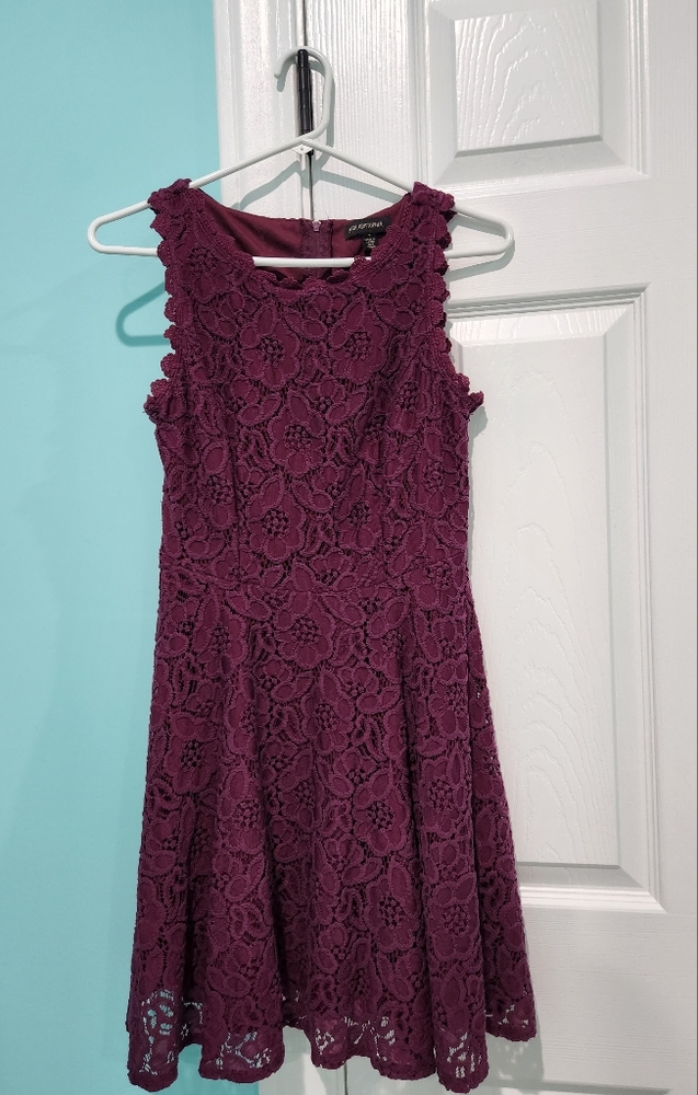 Jodi Kristopher Purple Dress Size 7